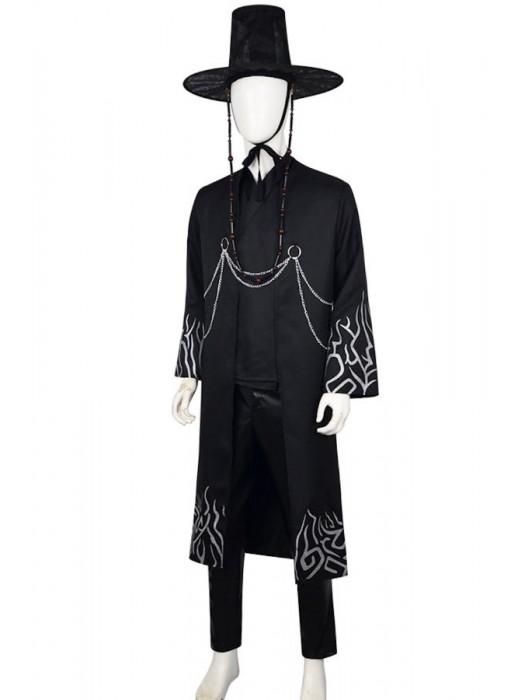 Simil Korean Pop Coreano Demone Hunter Vestito Saja Costume Man Boy DEMON0205